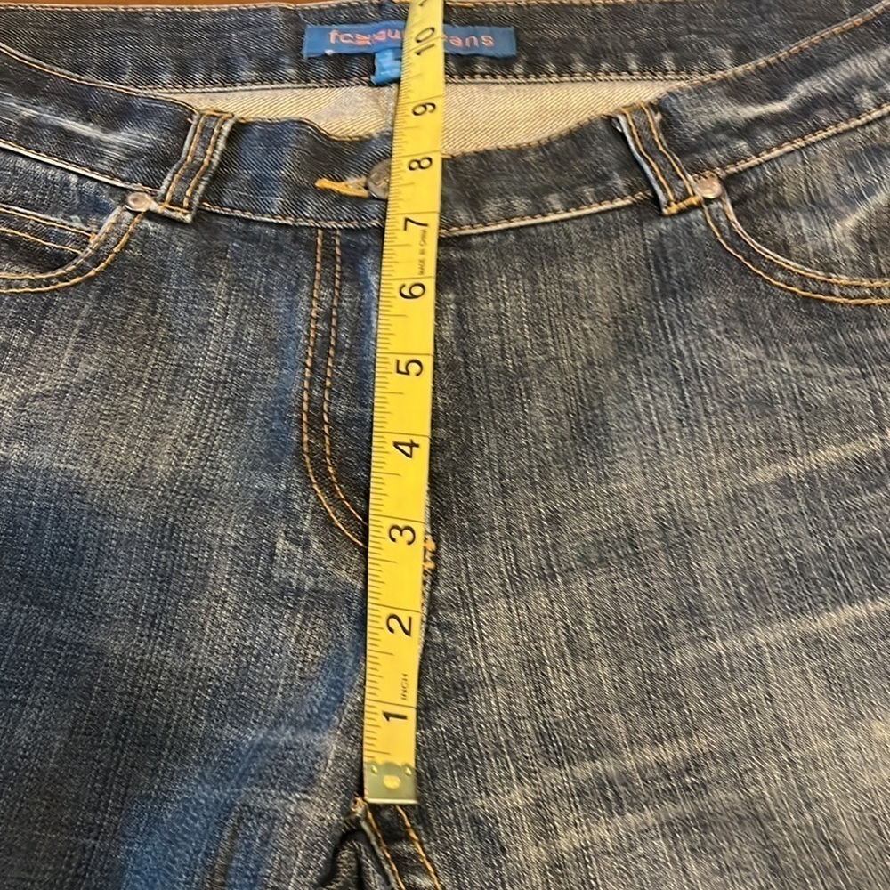 French Connection designer flared jeans - Picture 6 of 7